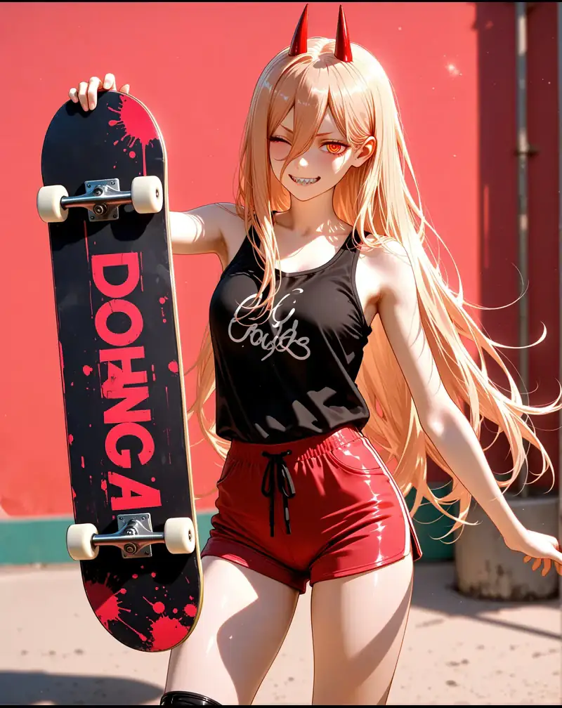 Yuna, a fictional adult AI character